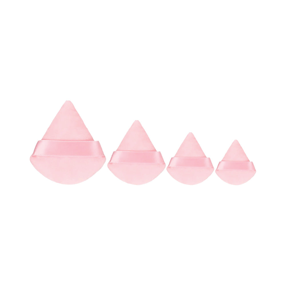 4 Assorted Pink Puffs