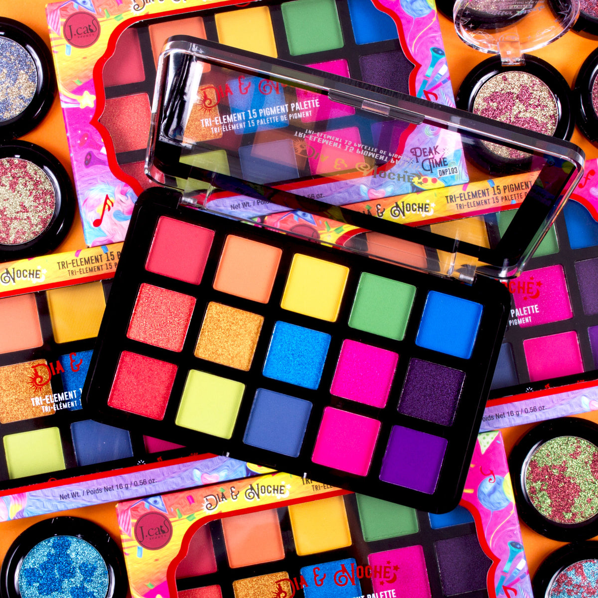 Dia & Noche Tri-Element 15 Pigment Palette