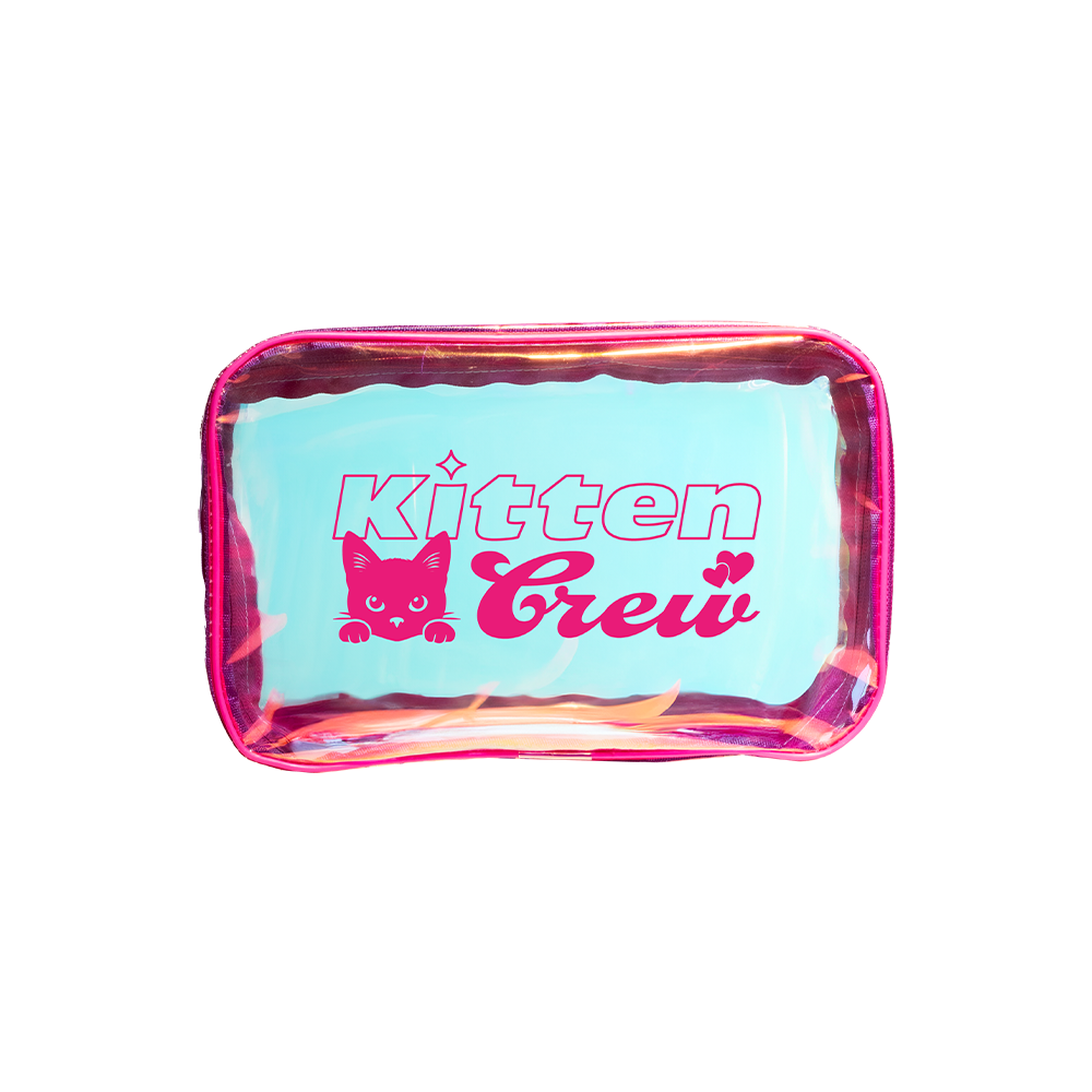 Jumbo Clear Kitten Crew Bag