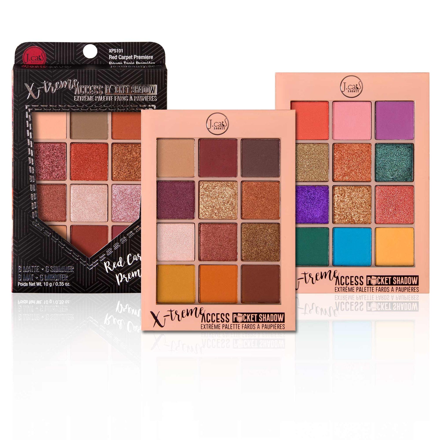 Travel size eyeshadow palette