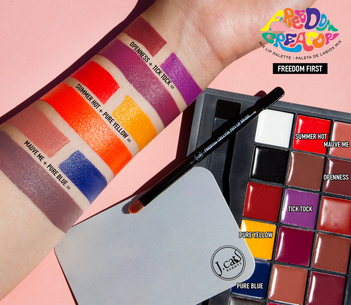 PALETA DE LABIOS FREEDOM CREATOR