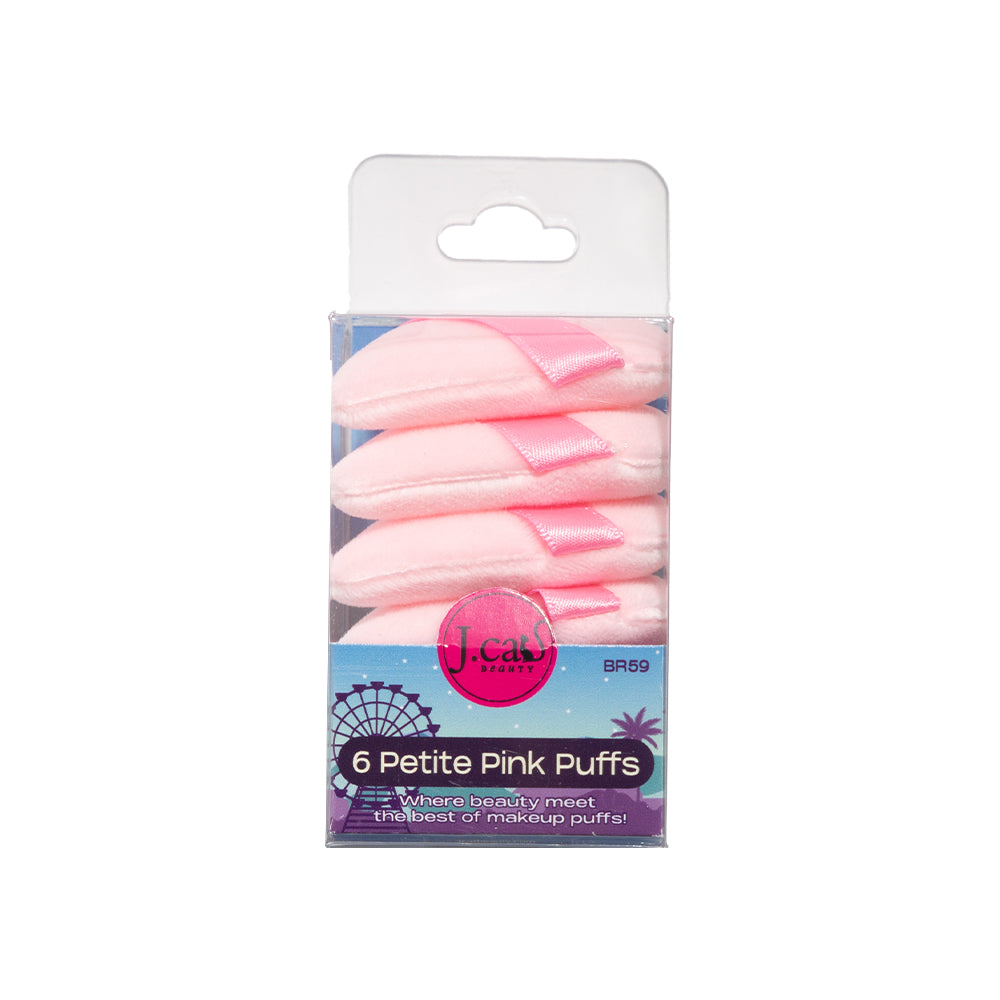 BR59 6 Petite Pink Puffs