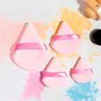 BR60 4 Assorted Pink Puffs