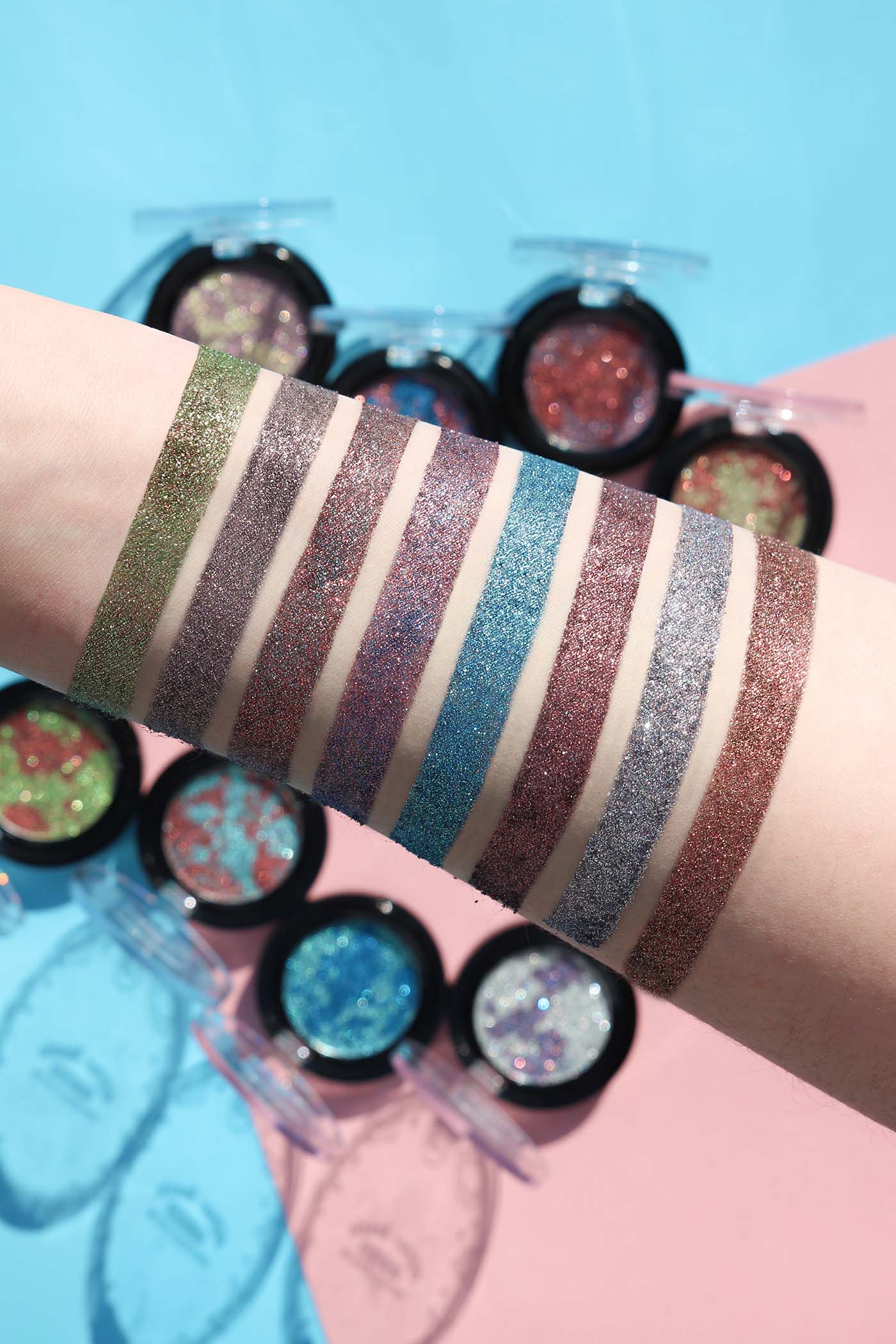 TOPPER OJOS GLITTER DAZZLE