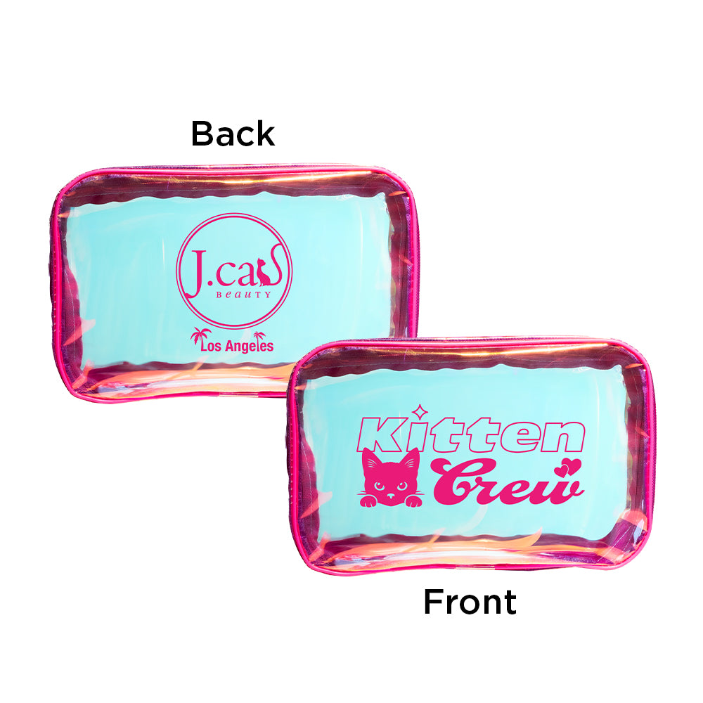 Jumbo Clear Kitten Crew Bag