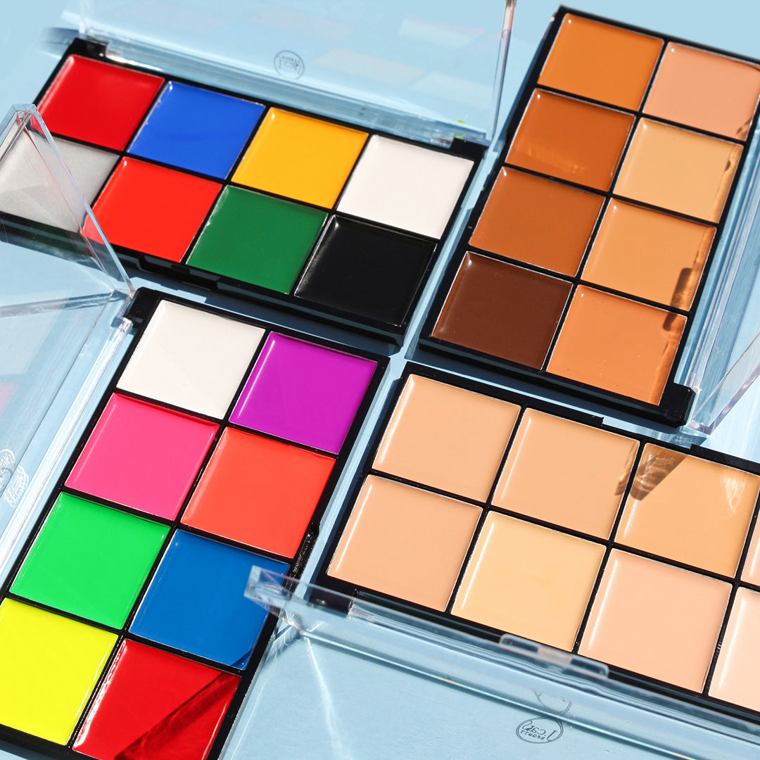 PALETA DE COLORES J.CAT MASTER CLASS FACE/FX Y HERRAMIENTA DE MAQUILLAJE PROFESIONAL