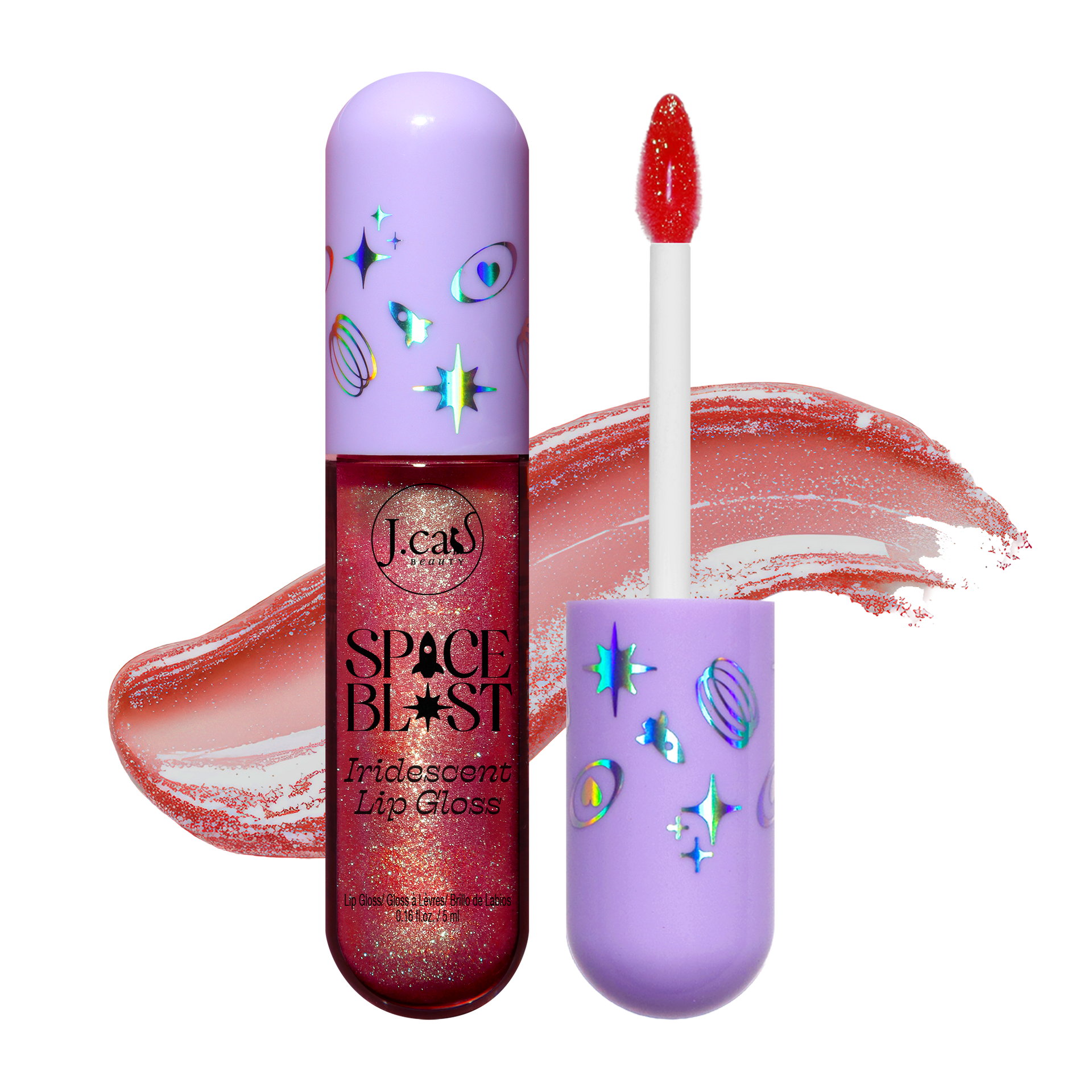 Space Blast Iridescent Lip Gloss  J.Cat Beauty