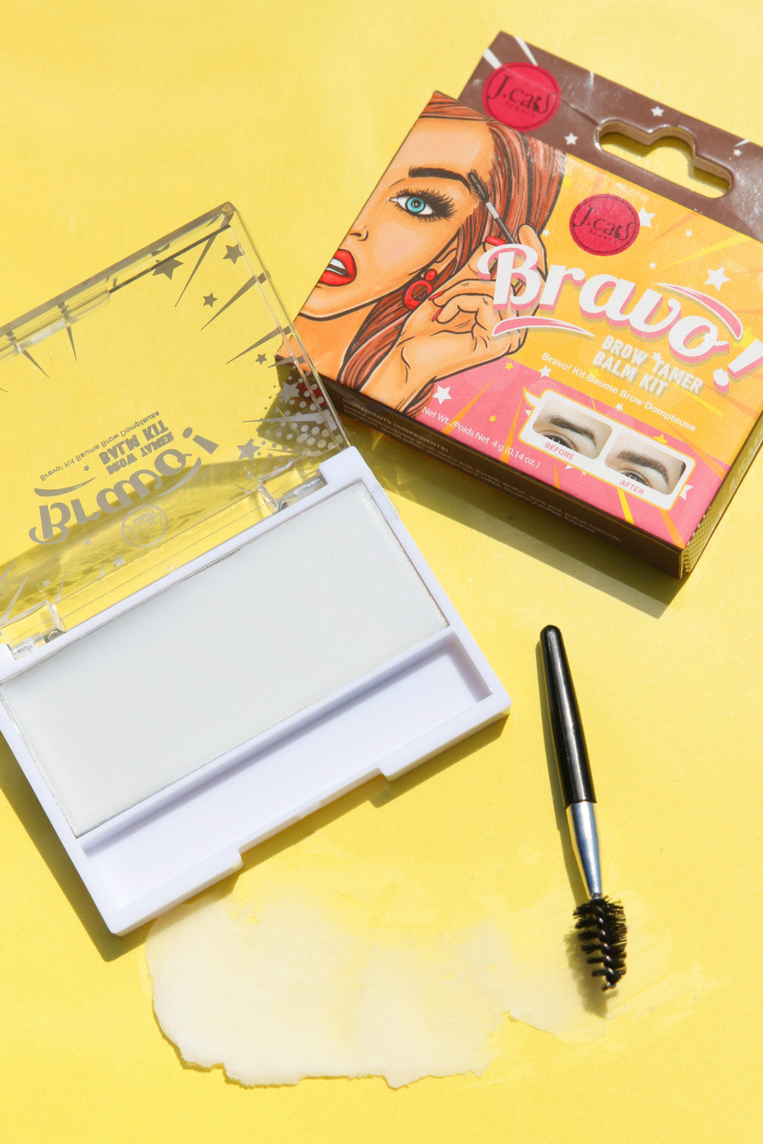small brow wax box from JCat Beauty