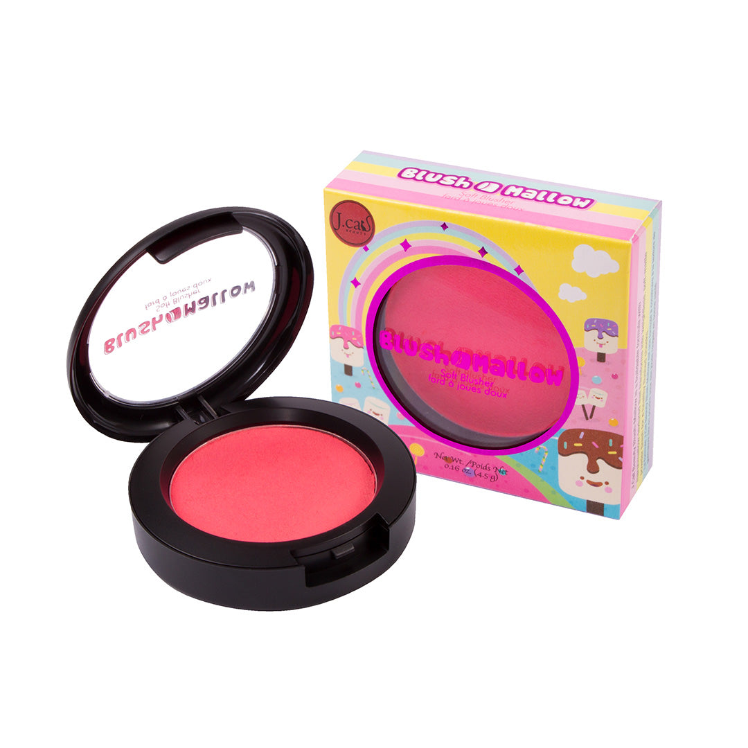 MELLOW CHEEKS - Palette viso composta da un blush in crema e un top coat  blusher