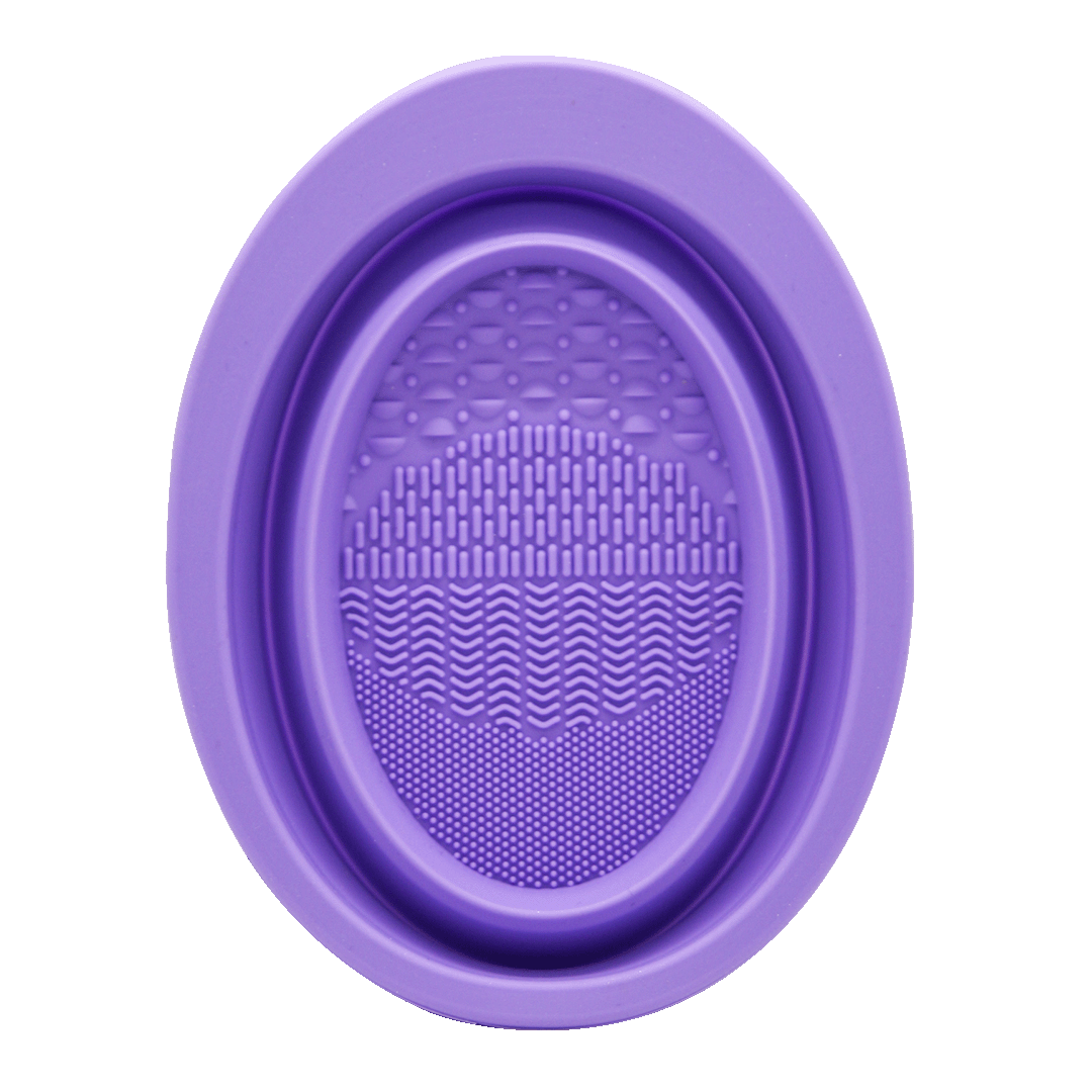 BR54_PRO Limpiador de brochas de maquillaje de silicona Soak &amp; Rinse