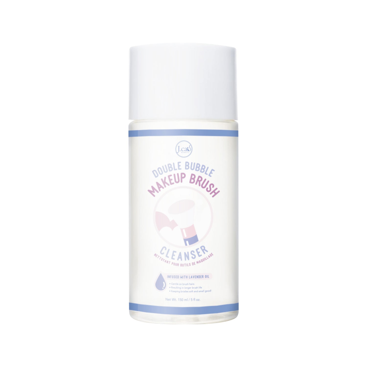 Double Bubble Makeup Brush Cleanser