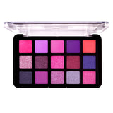 eyeshadow palette with 15 shades