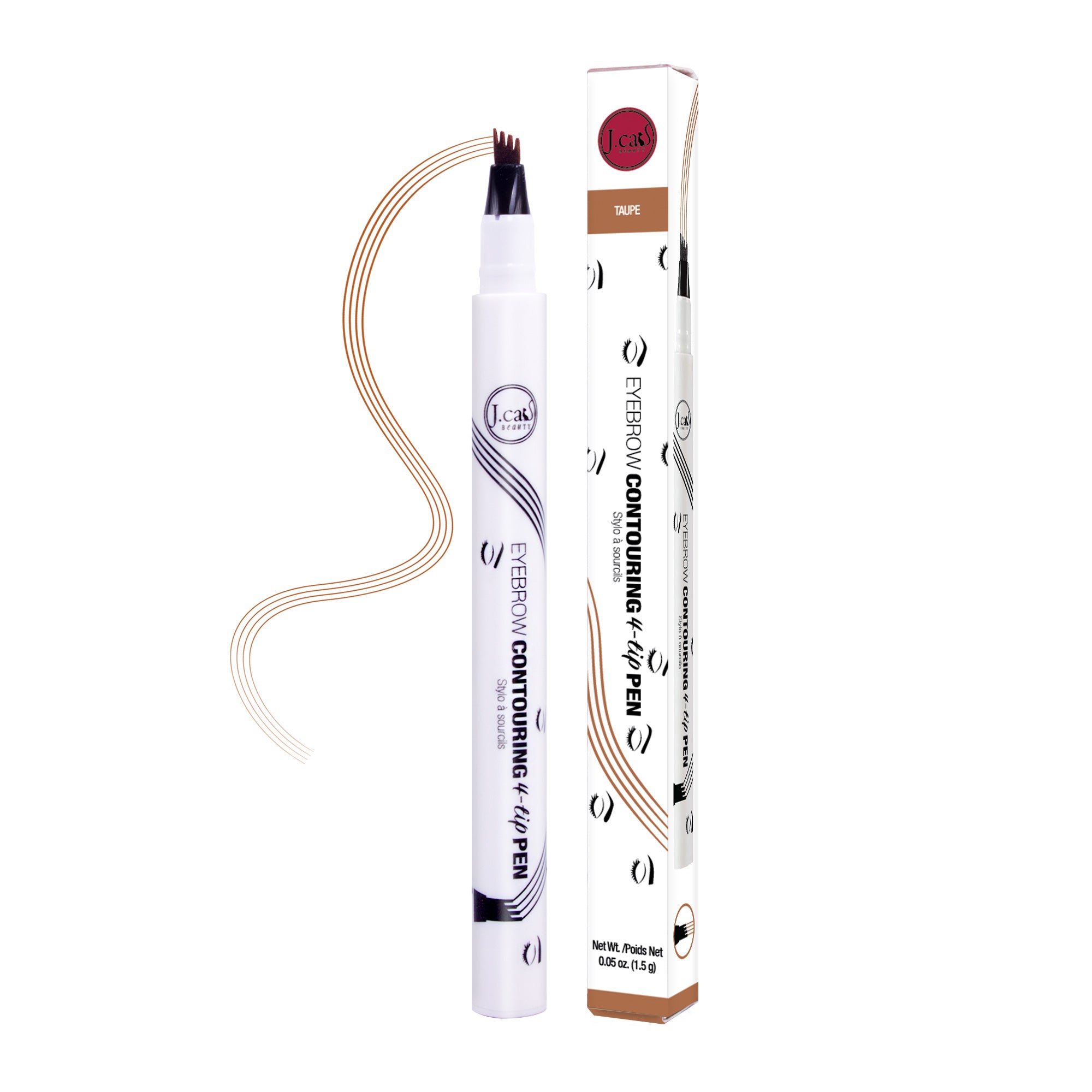 JCat hair by hair Eyebrow pen 