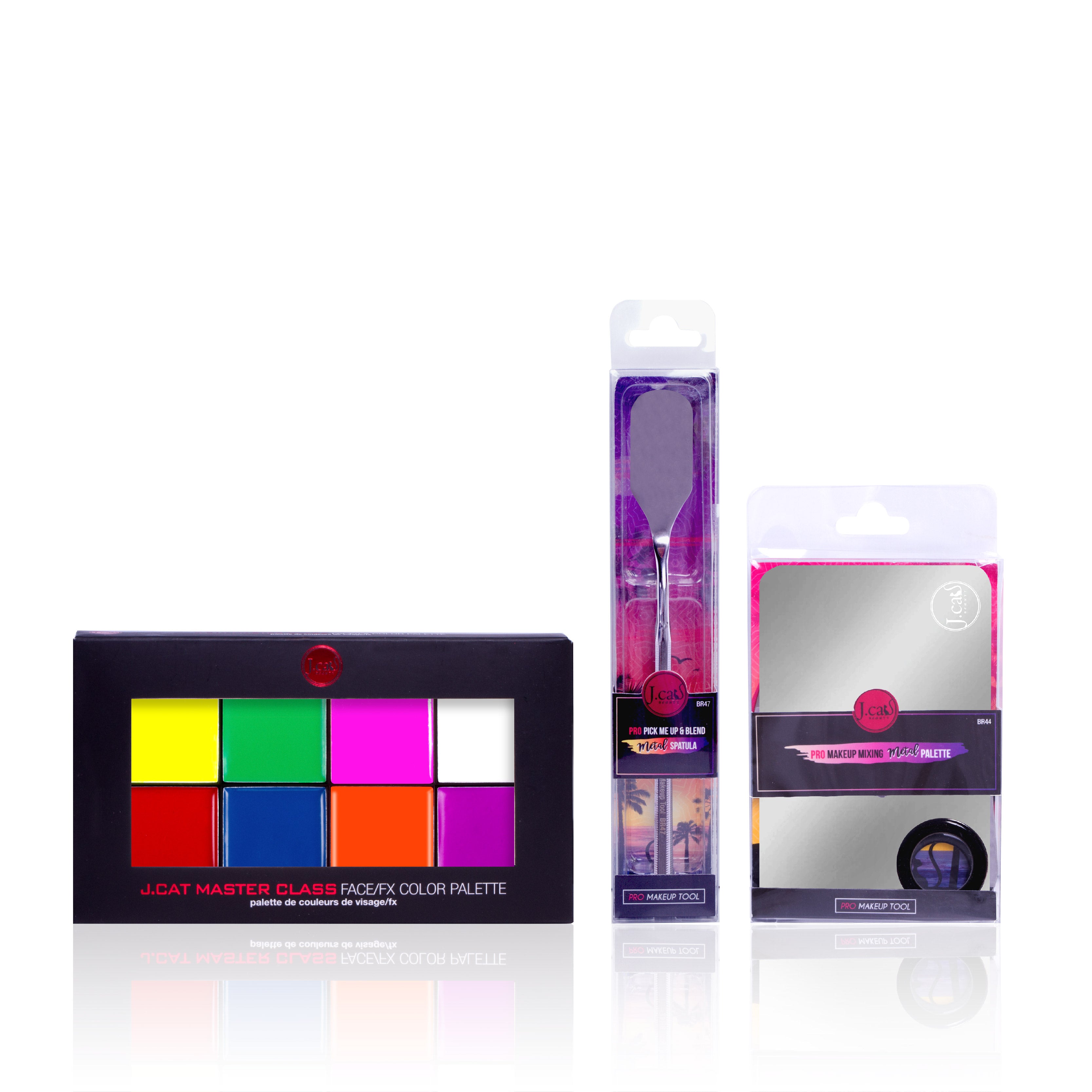 J.Cat Master Class Face/FX Color Palette & Pro Makeup Tool Kit