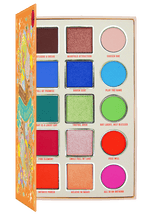  Eyeshadow palette with 15 shades