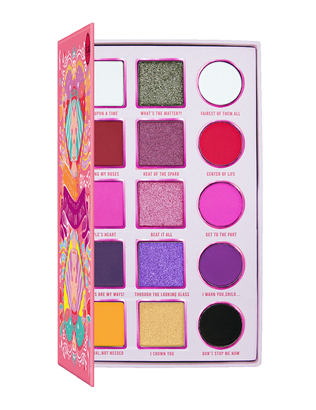  Eyeshadow palette with 15 shades