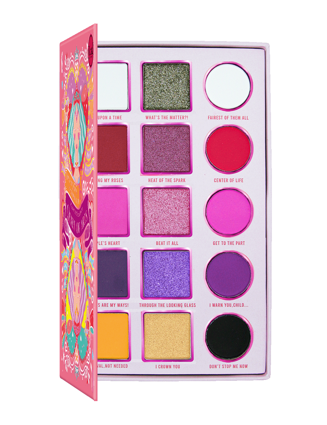  Eyeshadow palette with 15 shades