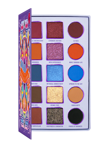  Eyeshadow palette with 15 shades