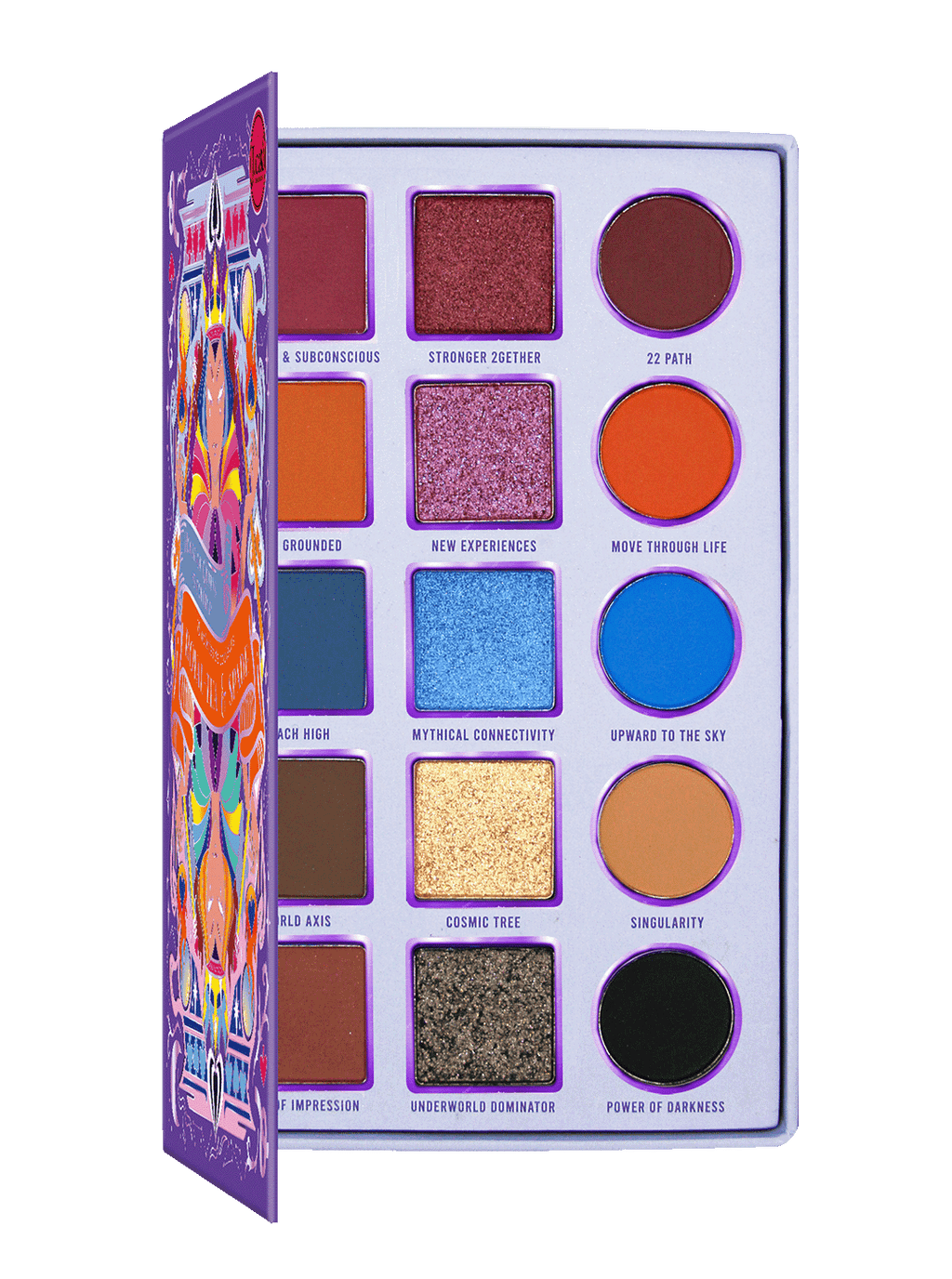  Eyeshadow palette with 15 shades