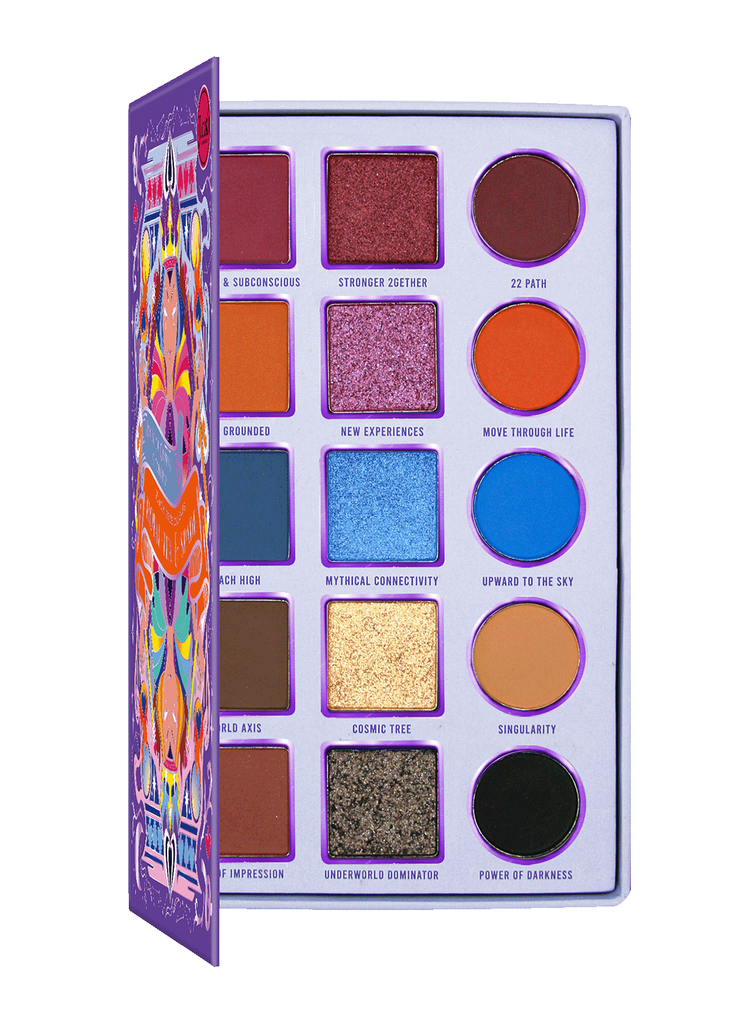  Eyeshadow palette with 15 shades