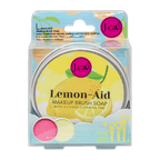 Lemon-Aid Makeup Brush Soap with Silicone Cleaning Pad