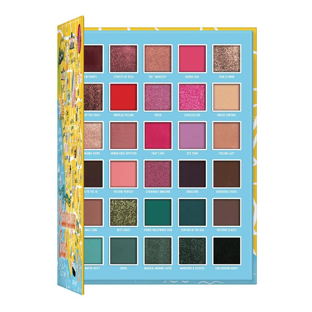  richly pigmented 30 pigment makeup palettes.