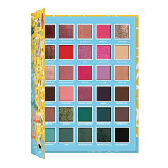  richly pigmented 30 pigment makeup palettes.