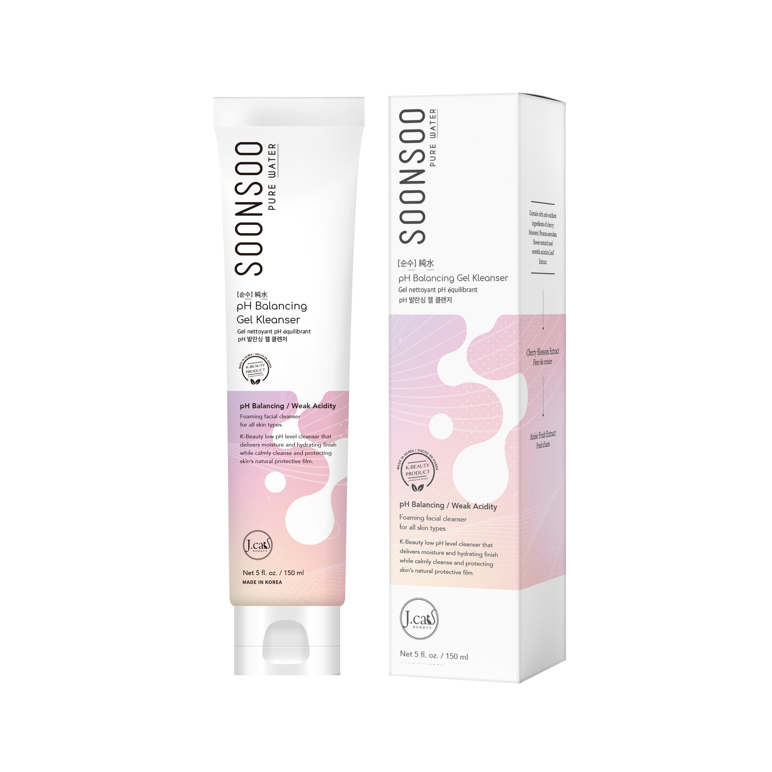 Gel Limpiador Equilibrador de pH Soonsoo