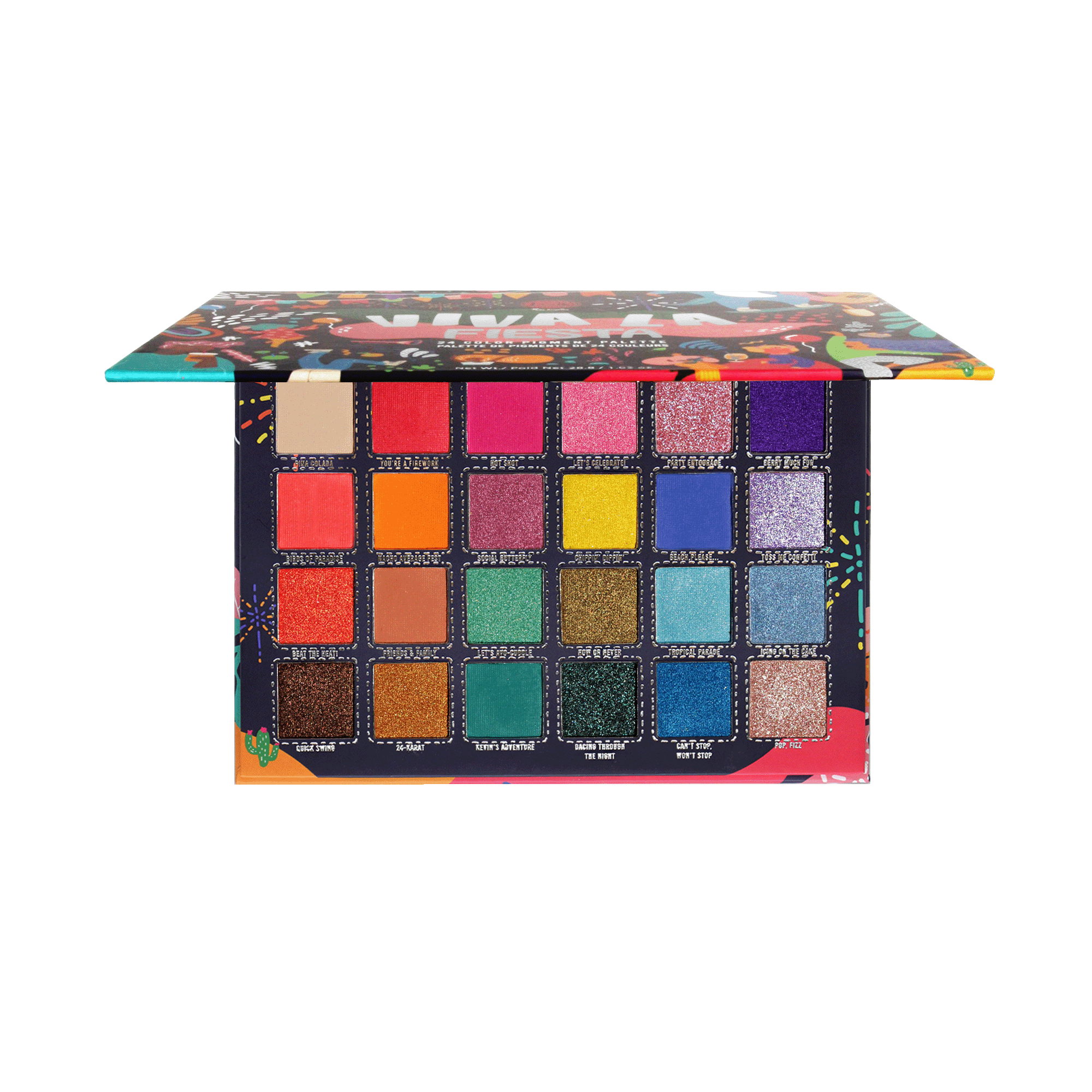 Viva La 24 Color Pigment Palette
