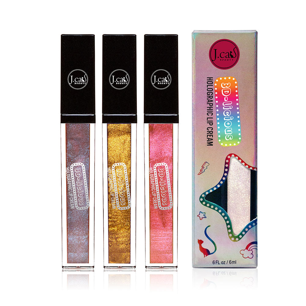 CREMA DE LABIOS HOLOGRÁFICA 3D-LICIOUS